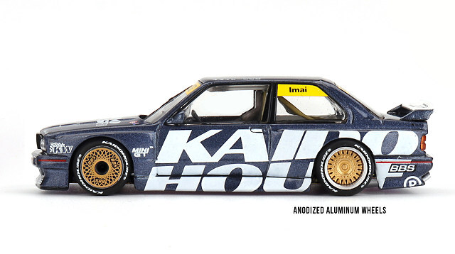 KAIDO HOUSE x TSM ミニGT 1/64 BMW M3 (E30) Kaido Works V1 (左ハンドル)