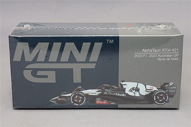 TSM ミニGT 1/64 アルファタウリ AT04 2023 F1 オーストラリアGP #21