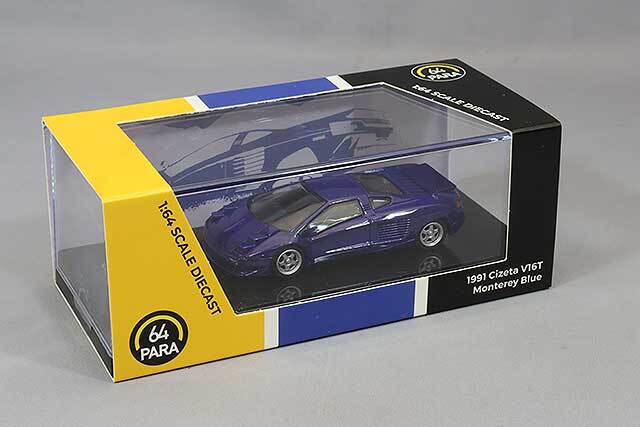 PARA64 1/64 チゼータ V16T 1991 モントレーブルー 左ハンドル