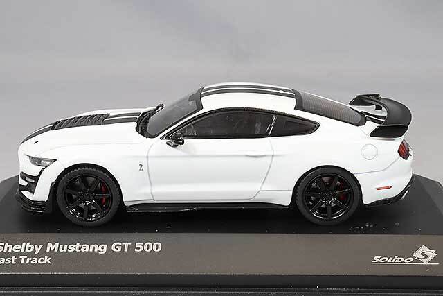 ソリド 1/43 シェルビー マスタング GT500 2020 ホワイト/ブラック