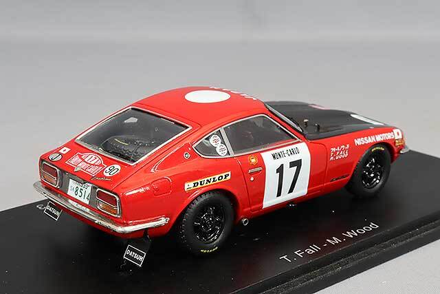 スパーク 1/43 ダットサン 240Z 1973 モンテカルロ ラリー #17 T