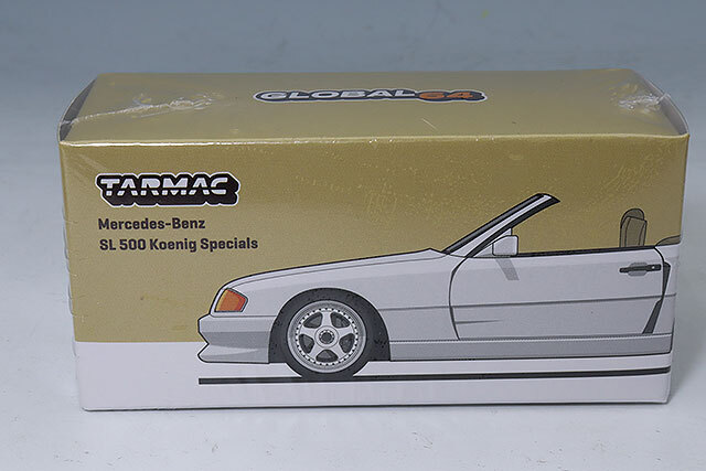 Tarmac 1/64 メルセデスベンツ SL 500 ケーニッヒスペシャル ホワイト