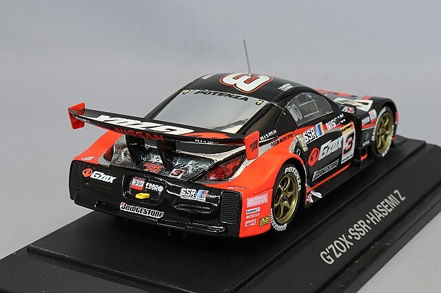 トミカエブロ 1/43 G'ZOX SSR ハセミ Z 2004 JGTC #3 金石年弘/E.コマス