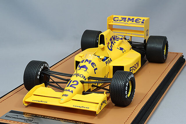 テクノモデル 1/18 ロータス 101 F1 1989 オーストラリアGP #12 中嶋悟