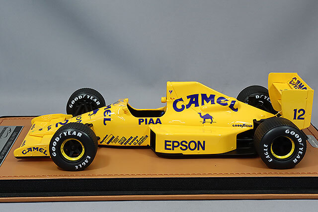 テクノモデル 1/18 ロータス 101 F1 1989 オーストラリアGP #12 中嶋悟