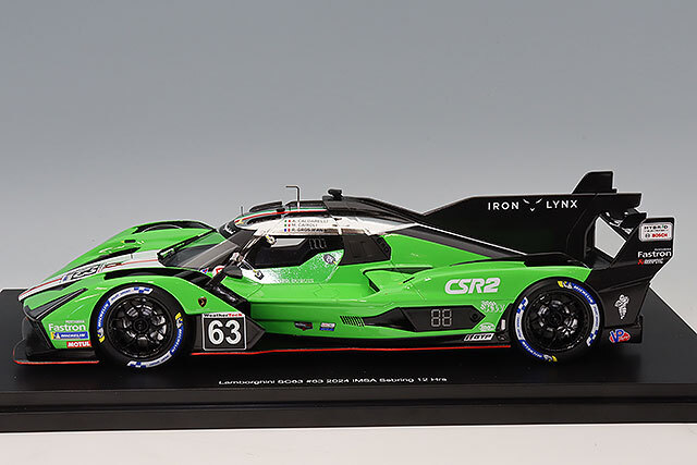 TOP SPEED 1/18 ランボルギーニ SC63 2024 IMSA セブリング12H #63 I
