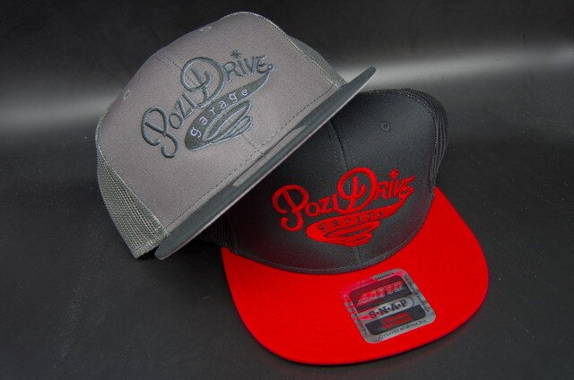 ポジドライブガレージ PDGフラットバイザーメッシュキャップ (PZC-003