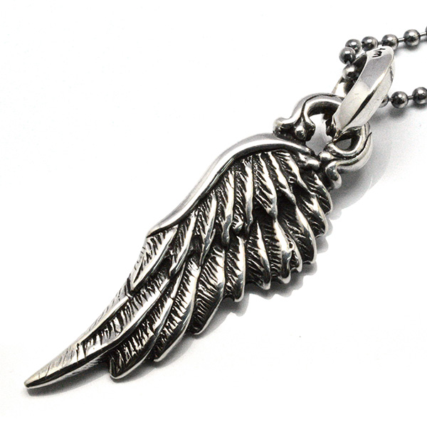 ビルウォールレザー Bill Wall Leather Wing Pendant w/ 2mm Ball