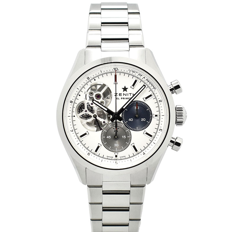 ゼニス ZENITH デファイ クラシック 95.9000.670/78.R782 41mm チタン 新品