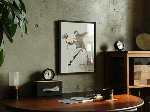 アートポスター Banksy (バンクシー) Molotov｜北欧・ヴィンテージ