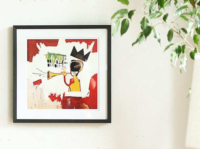 アートポスター Jean-Michel Basquiat 「Trumpet,1984」｜北欧