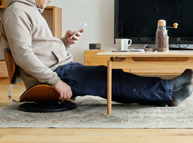 360度回転式ローラウンドチェアー KNOX（ノックス）008｜北欧