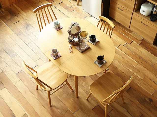 ダイニング5点セット Rizn(リズン) ナチュラルタイプ｜北欧