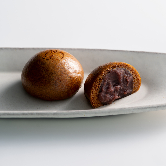 月とうさぎ 黒糖まんじゅう 6個入