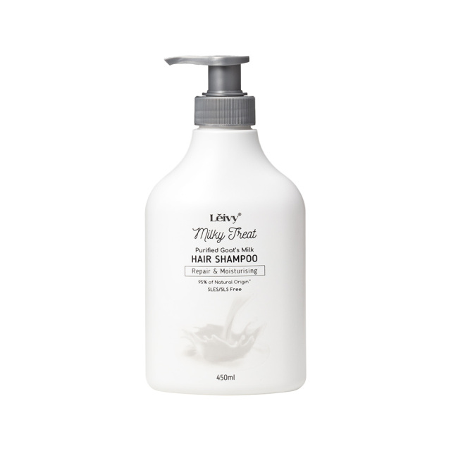 ミルキートリートヘアシャンプー 450ml｜Leivy Naturally（レイヴィー