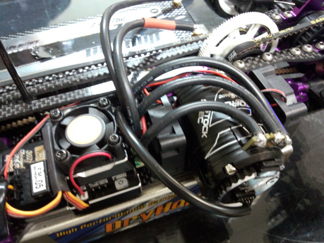 G-FORCE TS 120A ESCブラックアルミエディション（スピード