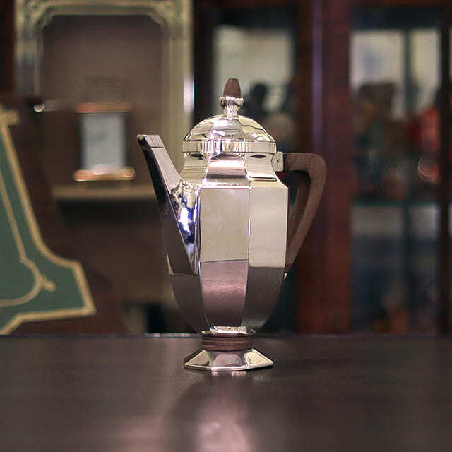 中古】Christofle(クリストフル) 家庭用5点ティーセット ch-126