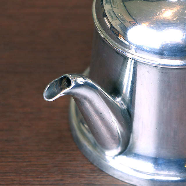 中古】Christofle（クリストフル） ホテル用ティーポット CH-133