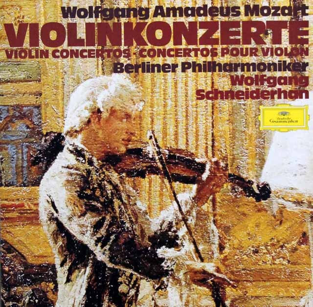 LP レコード シュナイダーハンのモーツァルト/ヴァイオリン協奏曲集 独