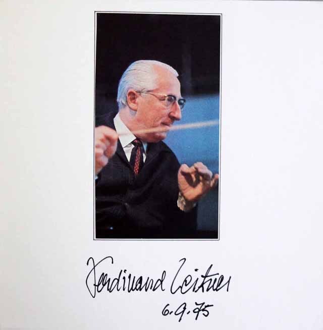 LP レコード サイン入りフォト付き ケンプ、ライトナーの