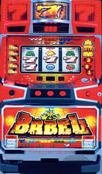 パチスロ実機 エレコ バベル 【4号機/アウトボックスなし/コイン不要機