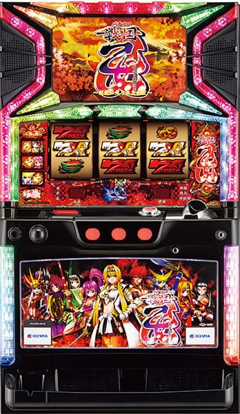 白ロムプレミアム搭載】中古パチスロ 戦国乙女 実機