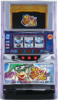 パチスロ実機 大都技研 忍魂 初期パネル