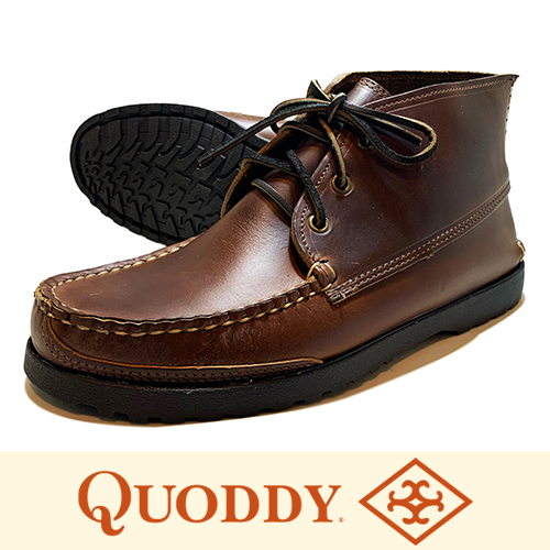 QUODDY TRAIL MOCCASIN KENNEBEC CHUKKA CAVALIER WHISKEY