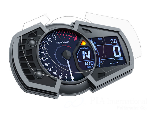 メーターパネルプロテクションフィルム & 作業用ツールセット for