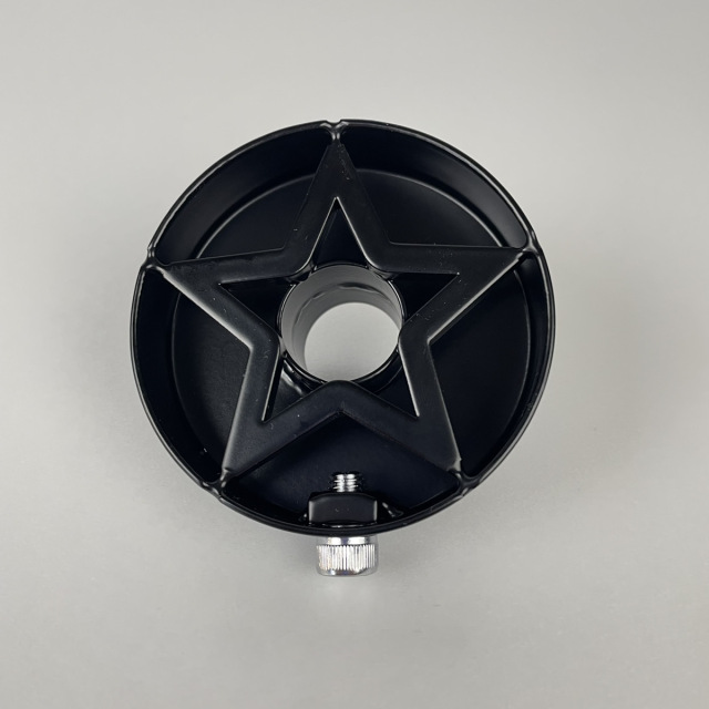 70パイ ショート管用 星型 バッフル 蓋式