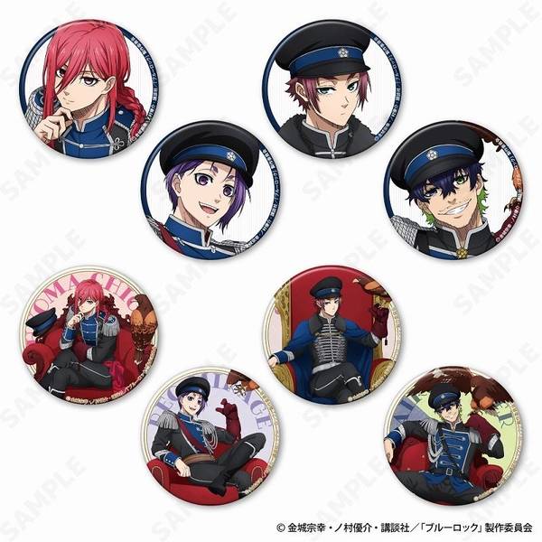 ブルーロック トレーディング缶バッジ[ナポレオンジャケット×鷹 第二弾