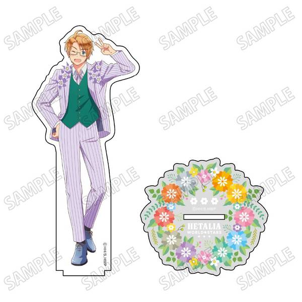 ヘタリア World☆Stars描き下ろしBIGアクリルスタンド【フラワー