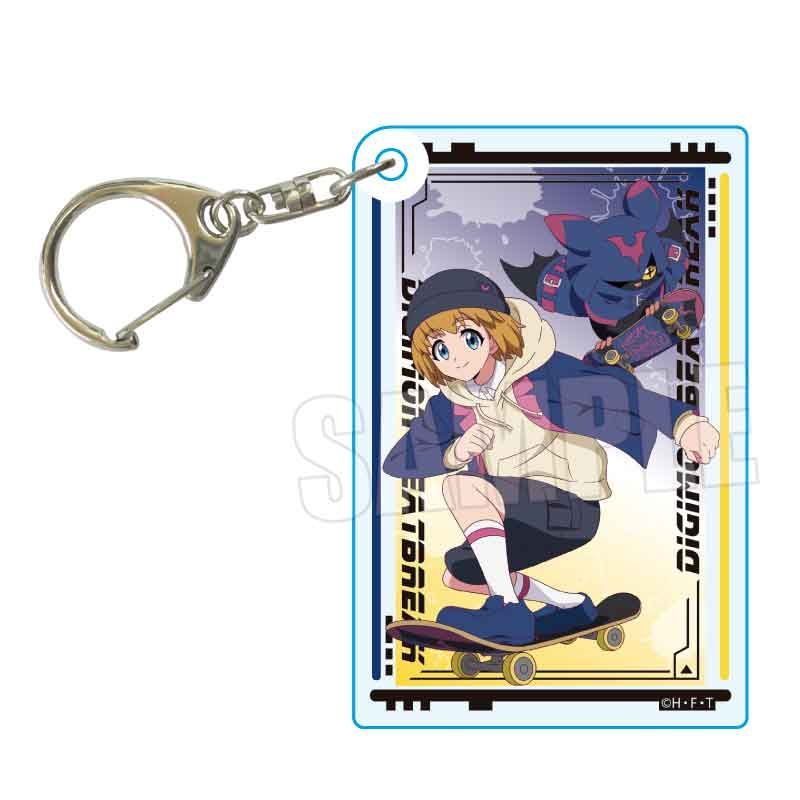 DIGIMON BEATBREAK アクリルキーホルダー 久遠寺 マコト&キロプモン