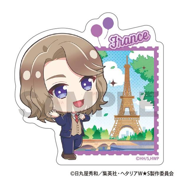 ヘタリア World☆Stars トレーディングアクリルクリップ ちまにわ 10個