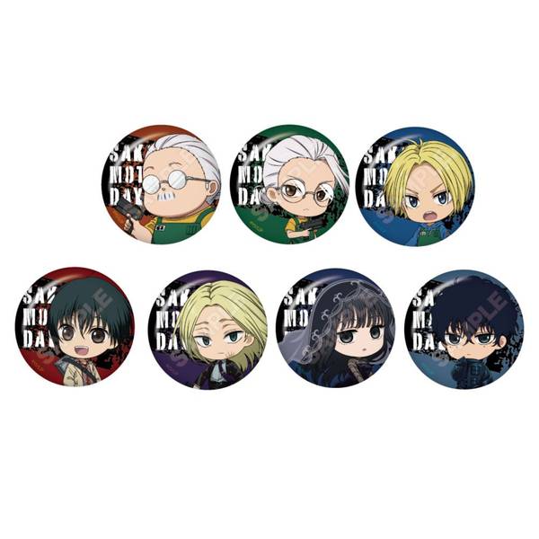 SAKAMOTO DAYS 缶バッジ 8個入BOX | 4573514546587 | ポストホビーWEBSHOP