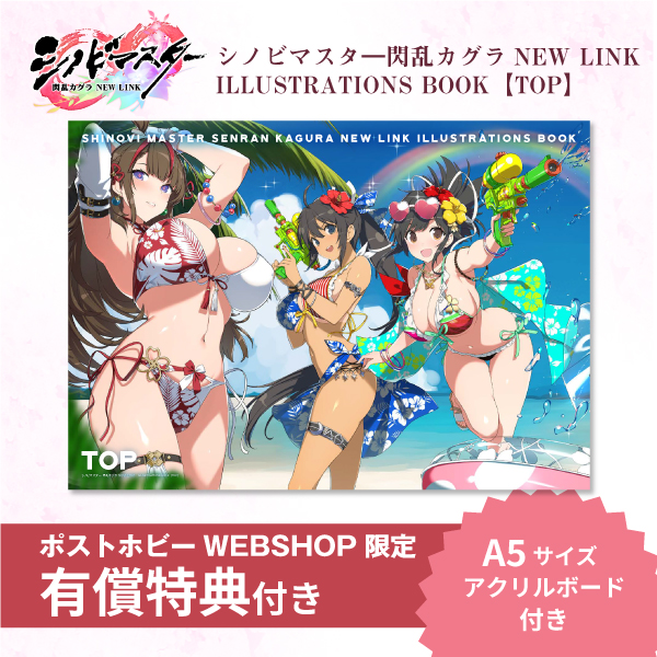 セット特典付き》シノビマスター 閃乱カグラ NEW LINK ILLUSTRATIONS