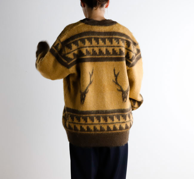 SOUTH2 WEST8 サウスツーウエストエイト Mohair V Neck Cardigan