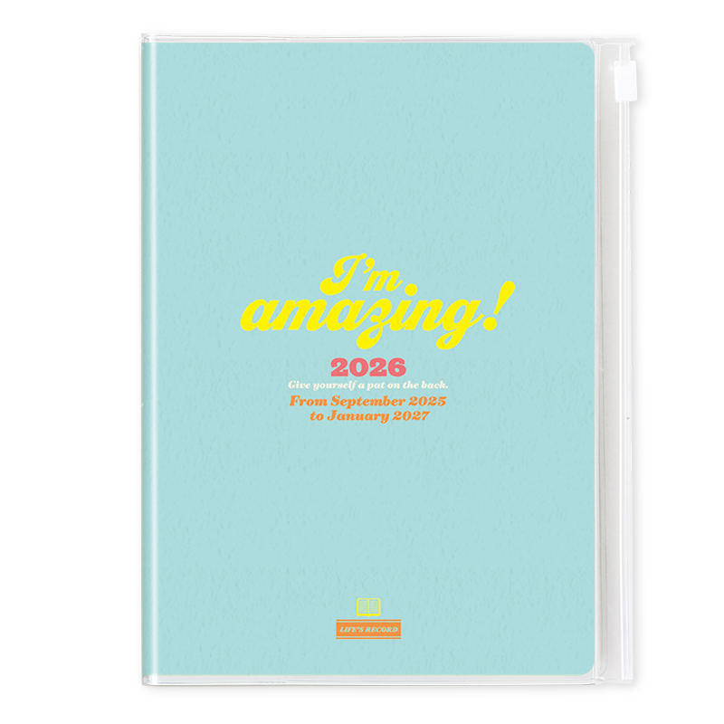 DS-2605：2025年度 9月始まり スケジュール帳 A5サイズ 月曜始まり