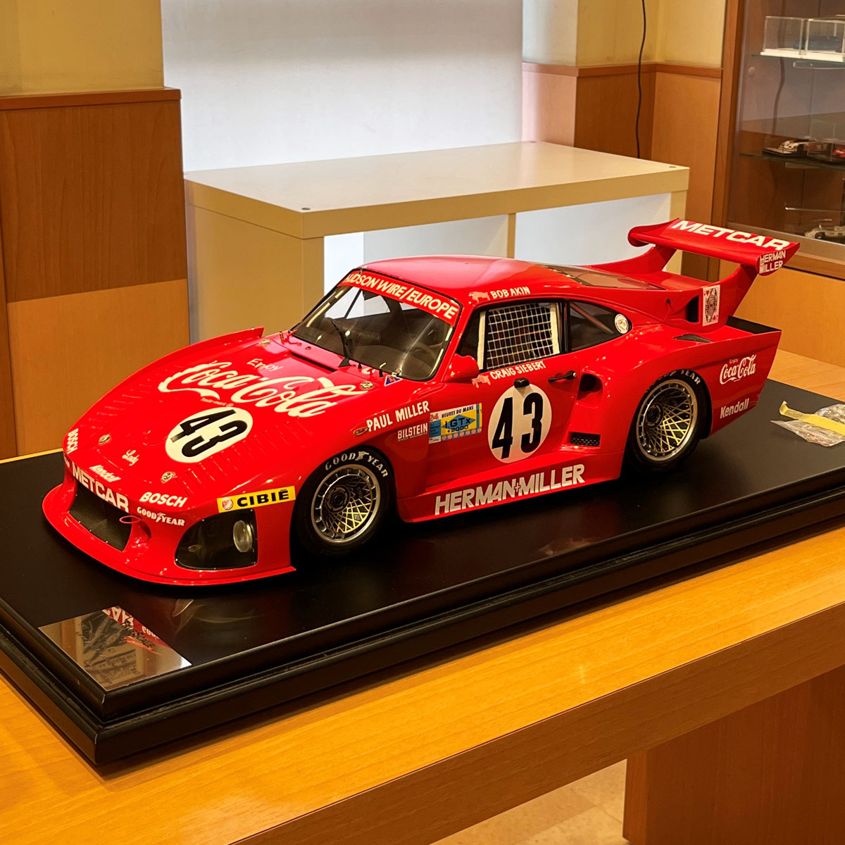 委託品】 TRUE SCALE(TSM Model ) 1/8 Porsche 935K3 Le Mans 1981 #43