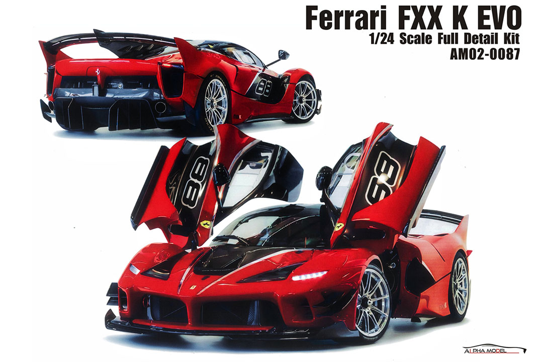ALPHA Model 1/24キット AM02-0087 Ferrari FXX K EVO (Version A