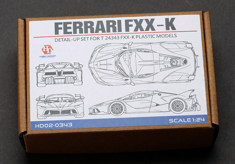 Hobby Design HD02_0343 1/24 フェラーリ FXX K ディテールアップ