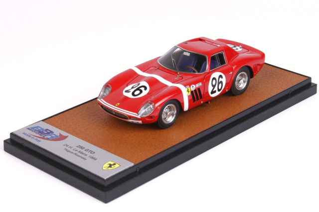 予約商品 ** BBR073B Ferrari 250 GTO 24H Le Mans 1964 n.26 ミニカー