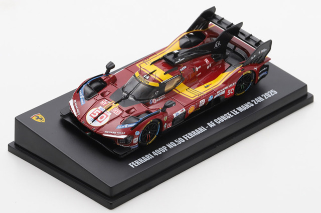 ルックスマート LS64008LM 1/64 フェラーリ 499P No.50 AF Corse