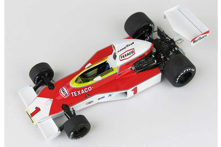 TAMEO kit SLK088 McLaren M23 BritishGP 1975 E.Fittipardi /J.Mass