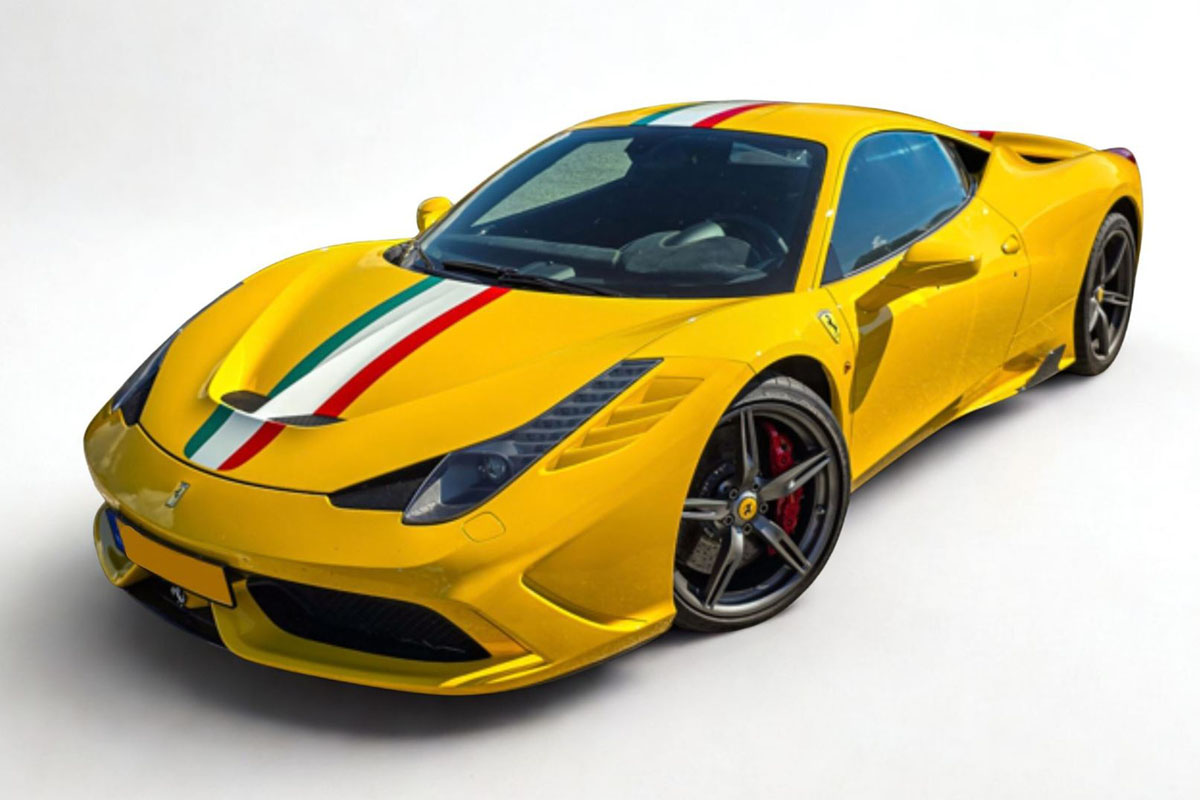予約商品 ** BBR P18068Y3 1/18 Ferrari 458 Speciale Giallo Modena