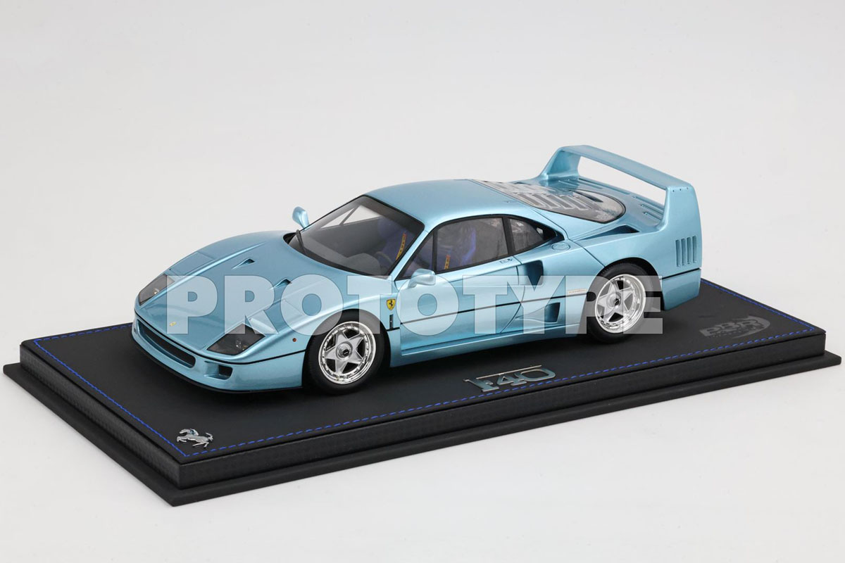 予約商品 ** BBR P18151IV 1/18 Ferrari F40 1987 Hyperion Blue