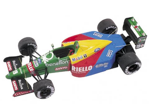 TAMEO kit TMK092 Benetton FORD B189 British GP 1989 ミニカー専門店
