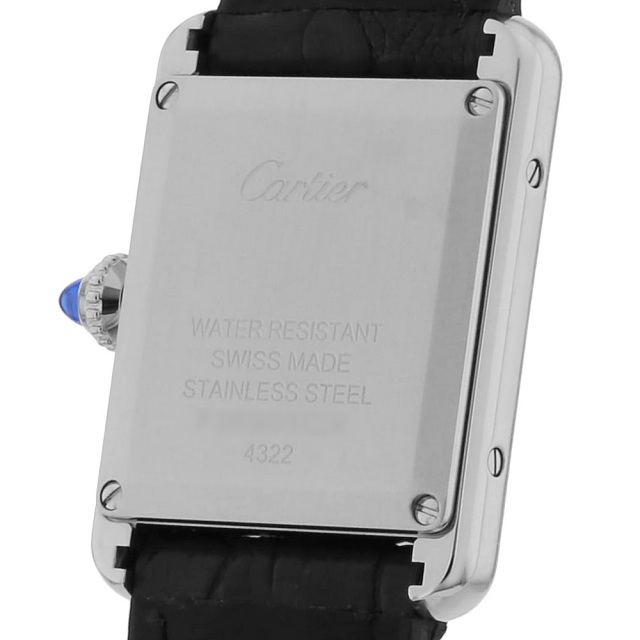 WSTA0042 シルバー Cartier（カルティエ）タンク マスト SM 中古