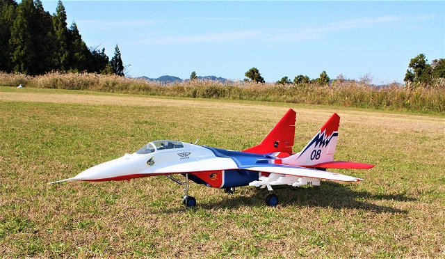 MIG-29 64mm TWIN EDF PNP完成機（Arrows)