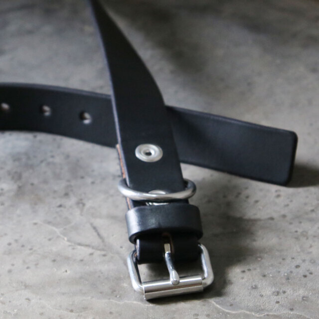 TUKI (ツキ) 0139 [Doggie Belt (30mm)] レザーベルト (BLACK) /年齢